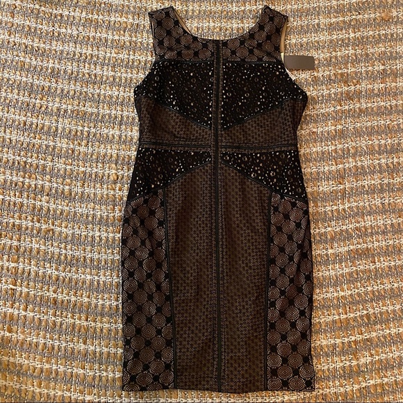 NWT Anthropologie Sz L Lace Sheath Dress - Picture 4 of 5